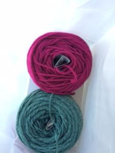 Shepherd's Wool in Seafoam and Berrocco Vintage in Edlerberry